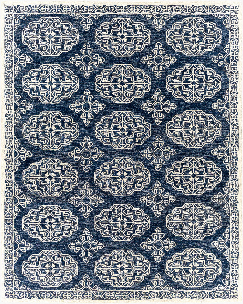 Granada Handmade Rug — Beige/Charcoal