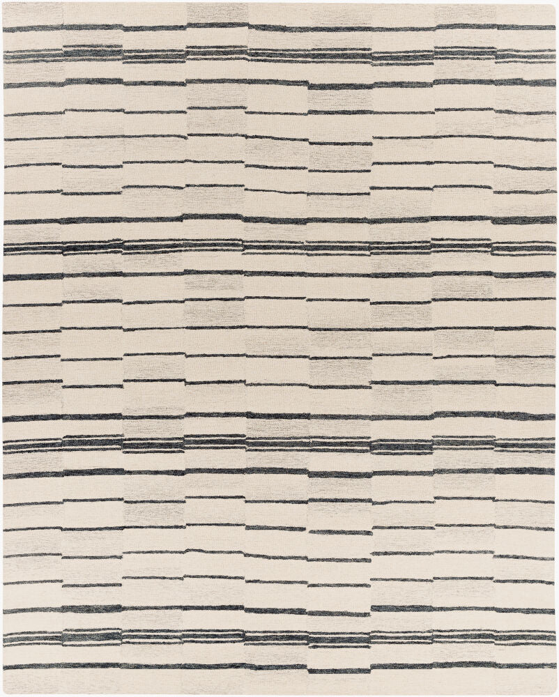 Granada Handmade Rug — Beige/Black