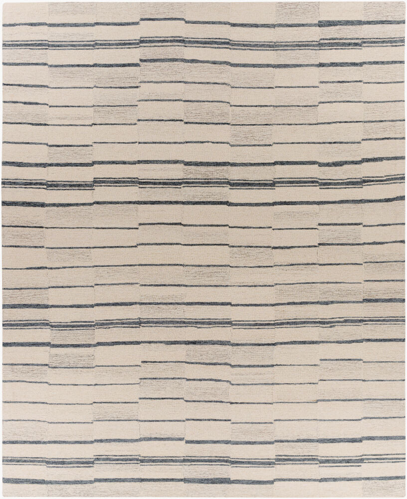 Granada Handmade Rug — Beige/Black