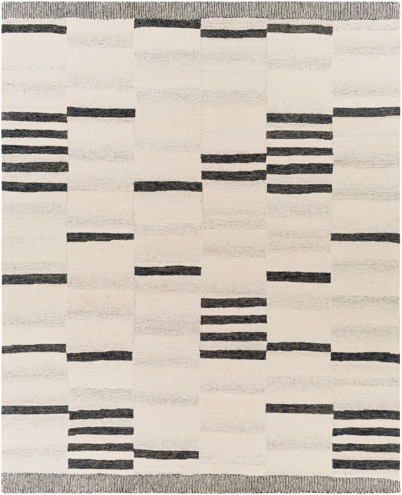 Granada Handmade Rug — Beige/Black