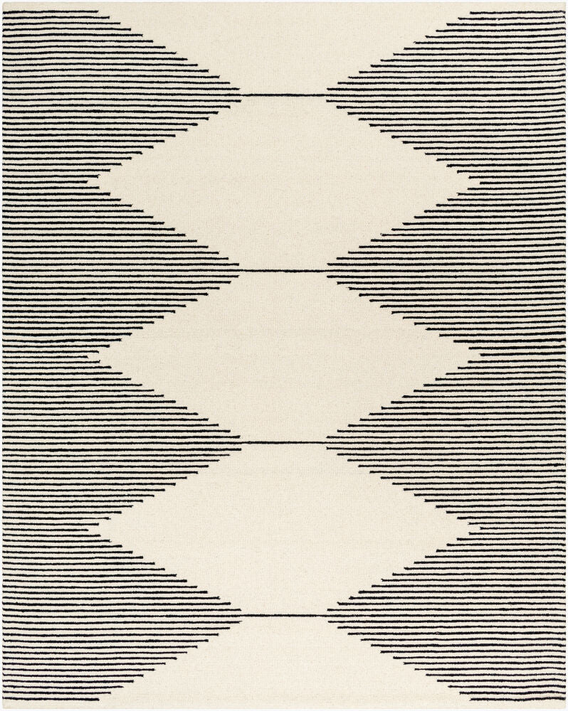 Granada Handmade Rug — Beige/Black