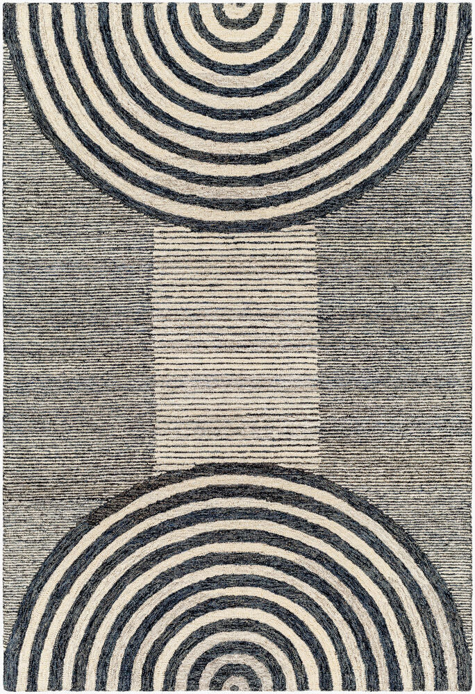 Granada Handmade Rug — Beige/Black
