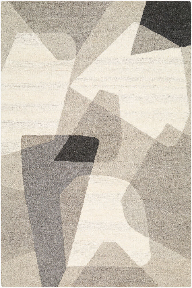 Granada Handmade Rug — Beige/Black