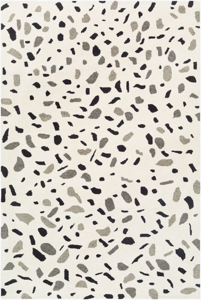 Granada Handmade Rug — Beige/Black