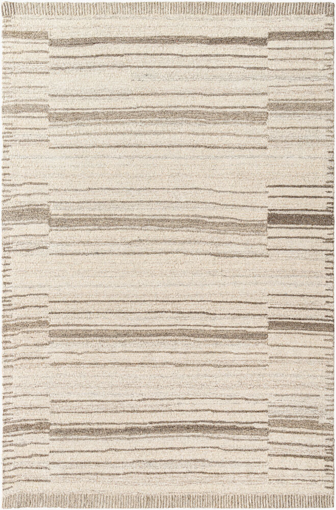 Granada Handmade Rug — Charcoal/Cream