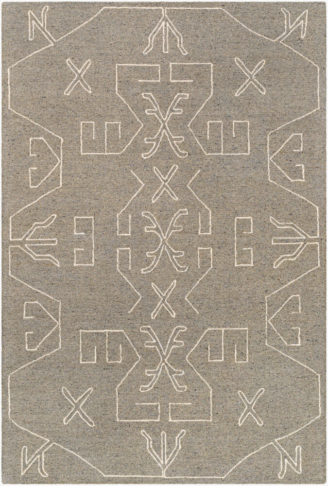 Granada Handmade Rug — Cream/Seafoam