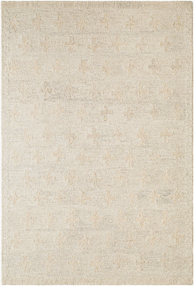 Granada Handmade Rug — Medium Gray/Wheat