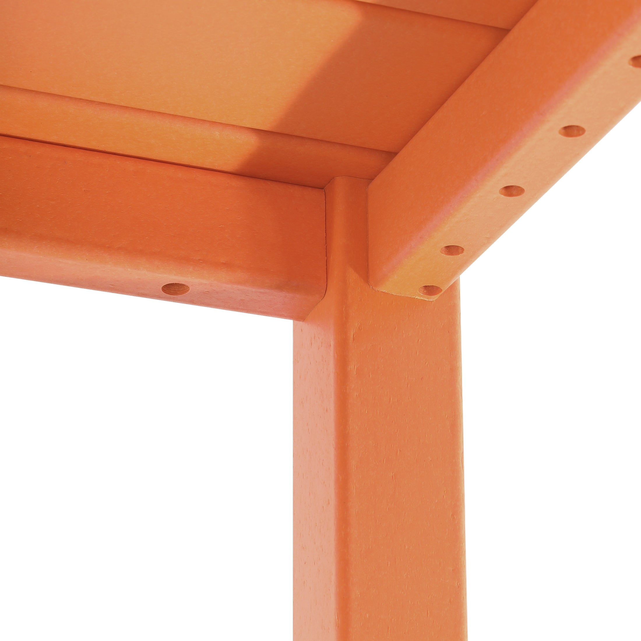 Tiny Terraces Kids' All-Weather Outdoor Square Dining Table (31" Top) Seahawk Designs Kids Patio Dining Tables
