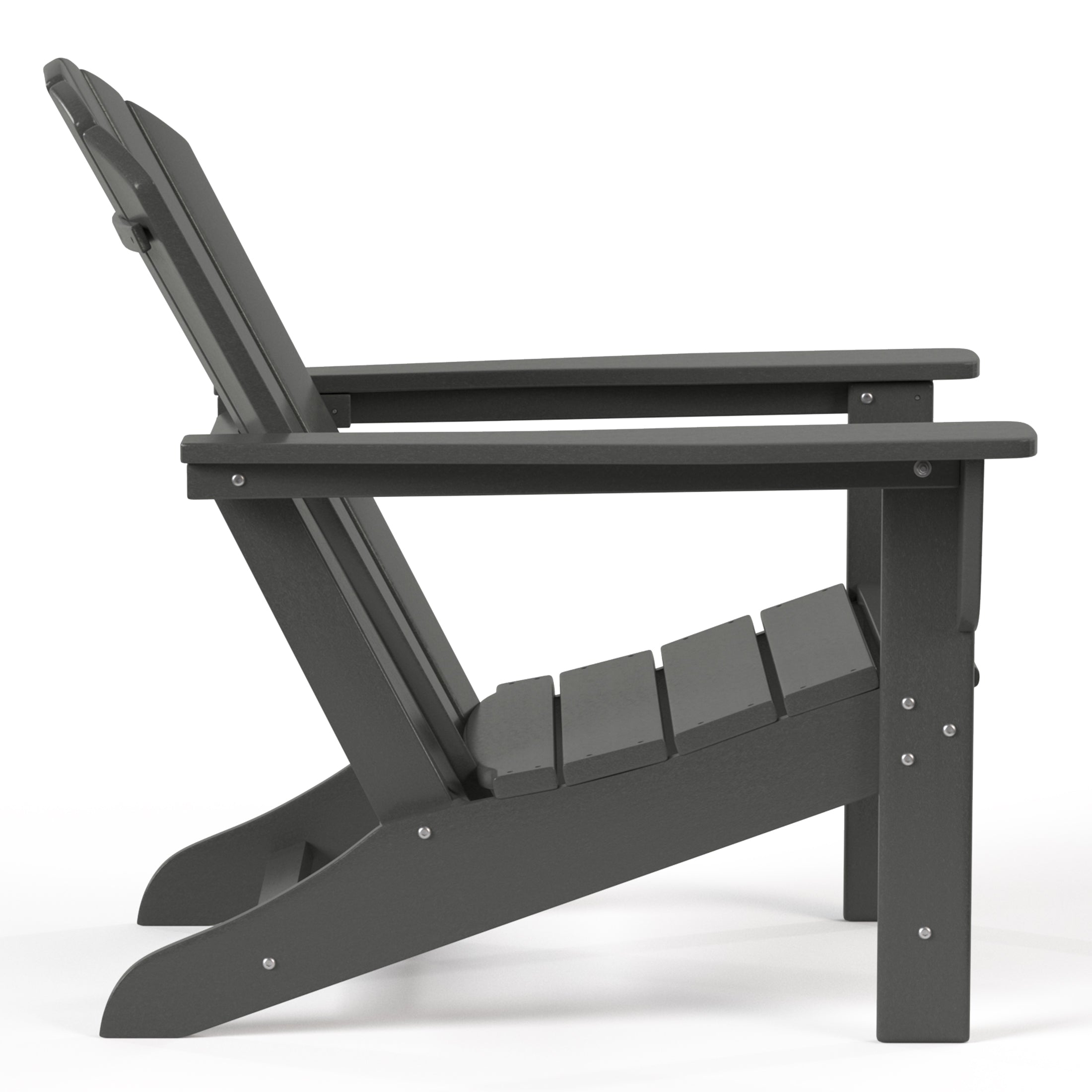 Westport All-Weather Outdoor Adirondack Chair Gray Seahawk Designs Adirondack Chairs