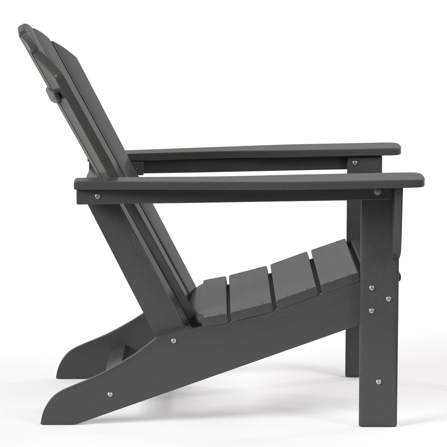 Westport All-Weather Outdoor Adirondack Chair Gray Seahawk Designs Adirondack Chairs
