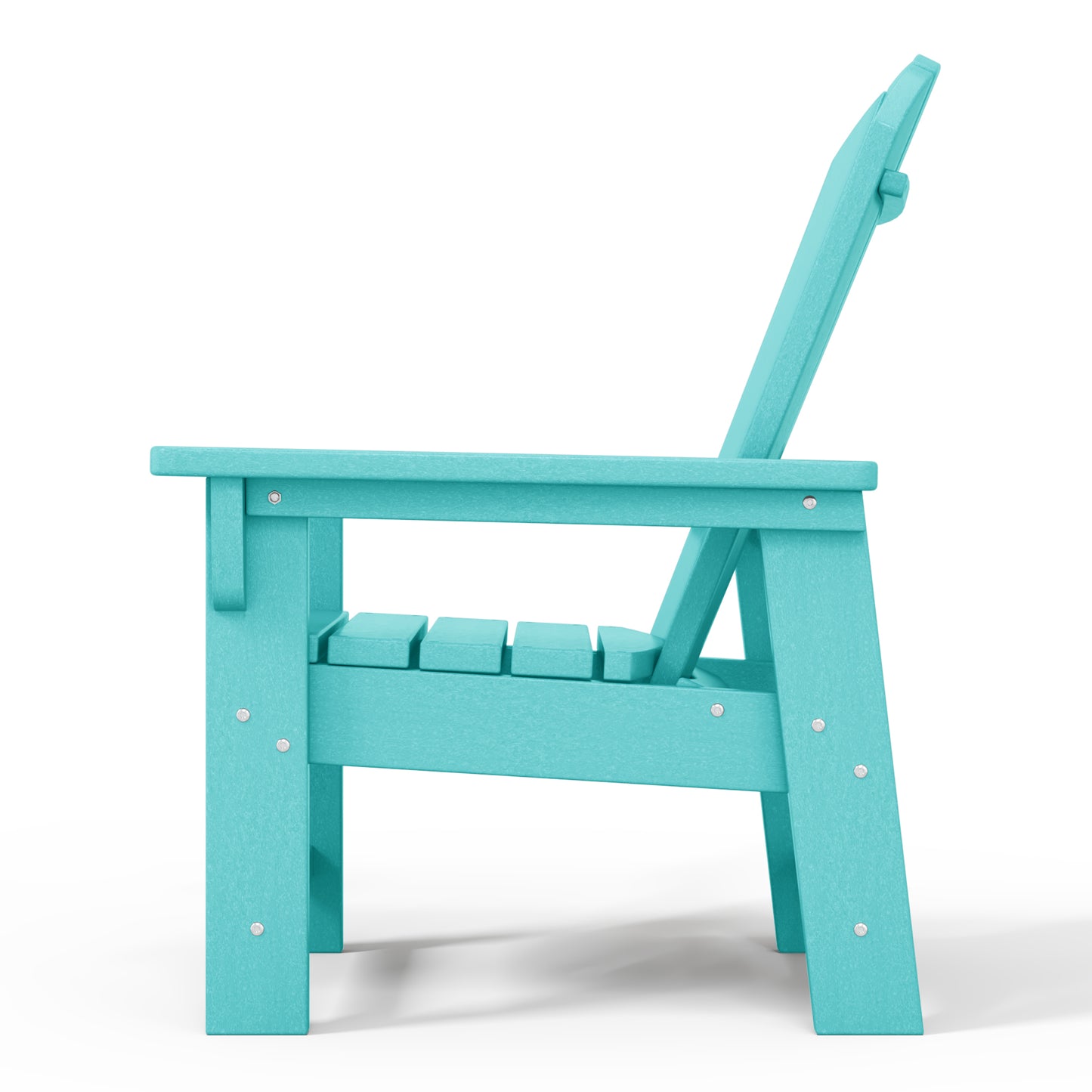 Tiny Terraces Kids' All-Weather Outdoor Poly Adirondack Chair Seahawk Designs Kids Adirondack Chairs