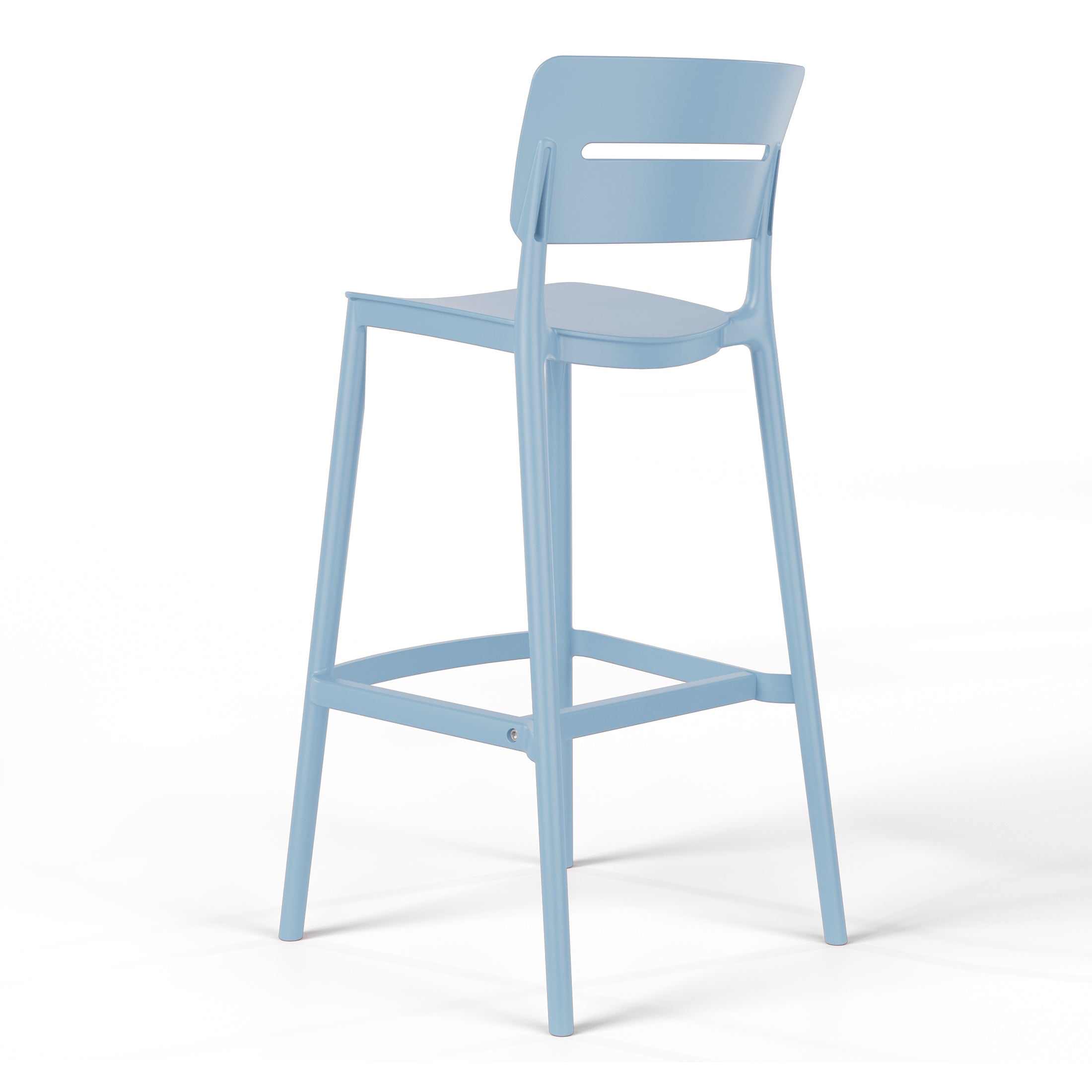 Polyform 29.5" Bar Stool (Set of 2) Seahawk Designs Patio Bar & Counter Stools