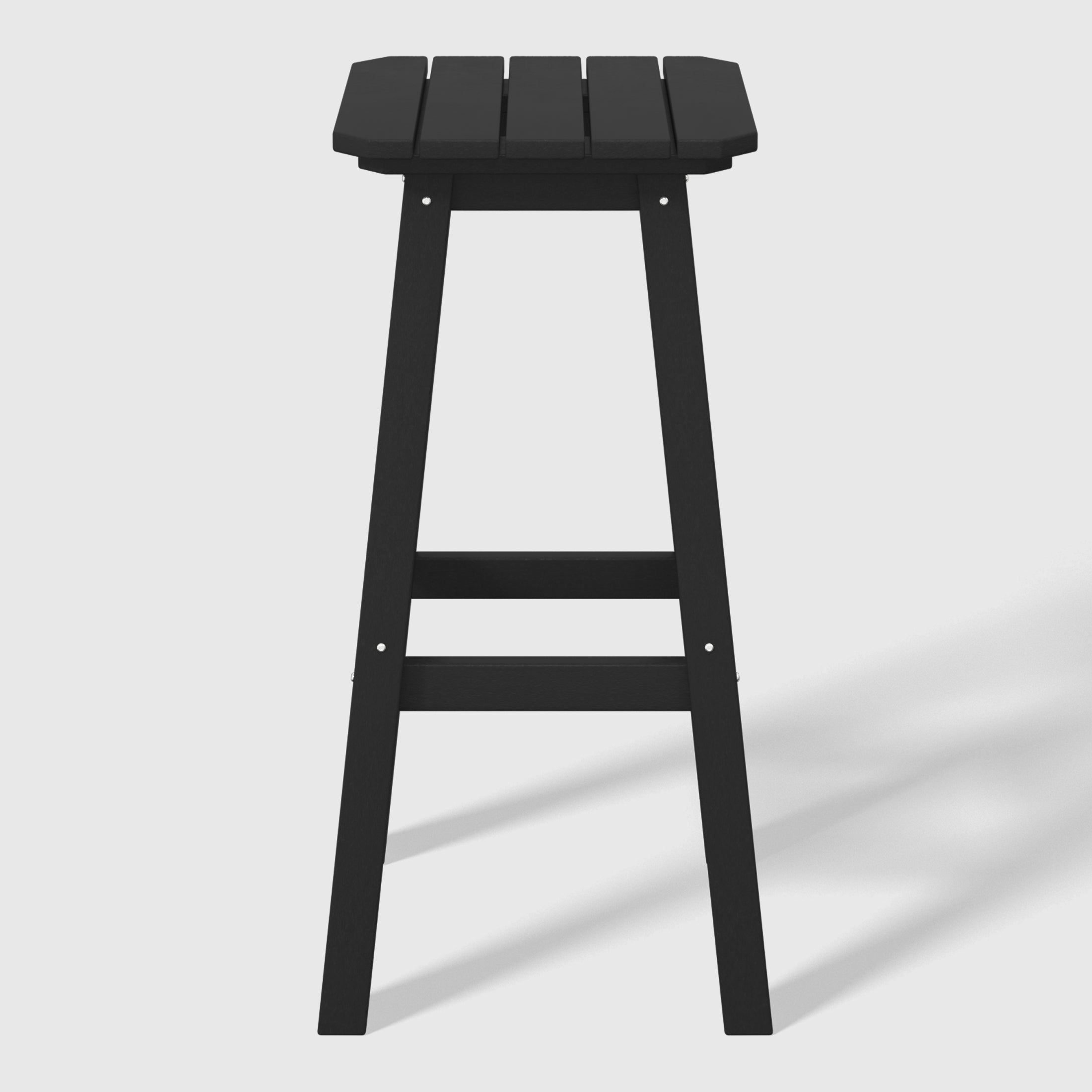 Stockholm All-Weather Outdoor Square Bar Stool (29" Height) Seahawk Designs Patio Bar & Counter Stools