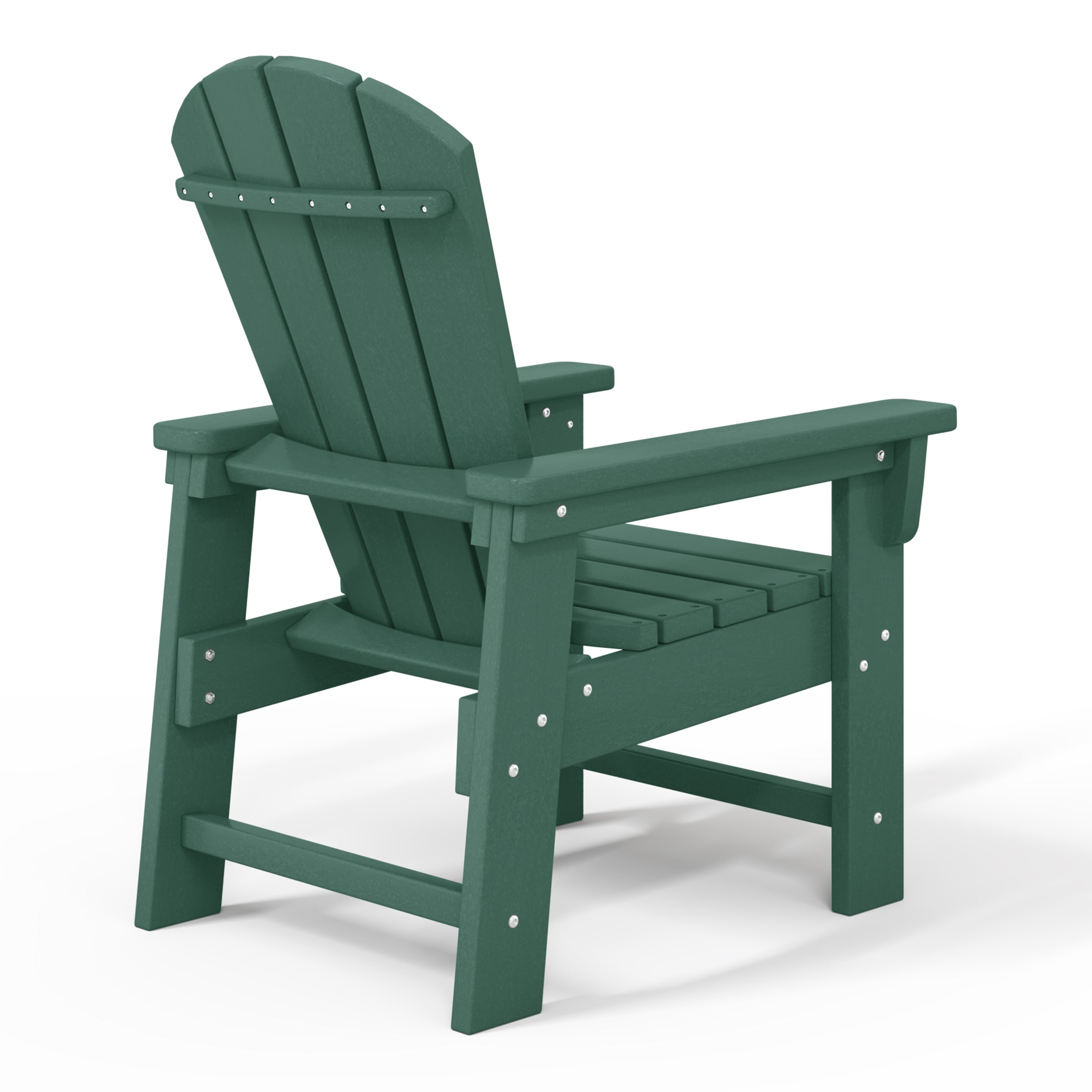 Tiny Terraces Kids' All-Weather Outdoor Poly Adirondack Chair Seahawk Designs Kids Adirondack Chairs