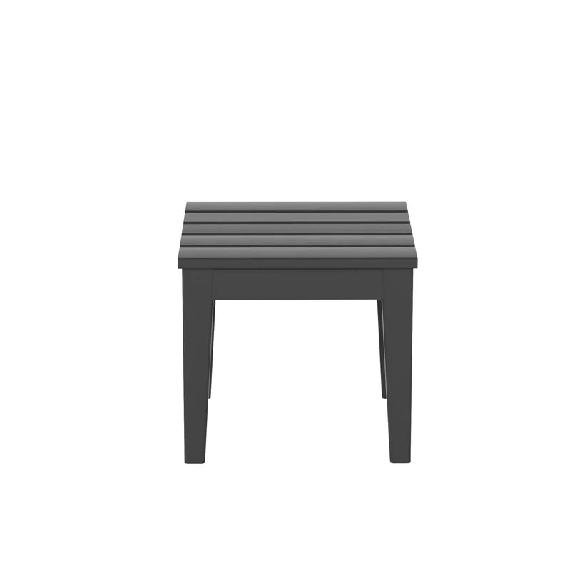 Tuscany All-Weather Outdoor Square Side Table (17" Height) Gray Seahawk Designs Patio Side Tables