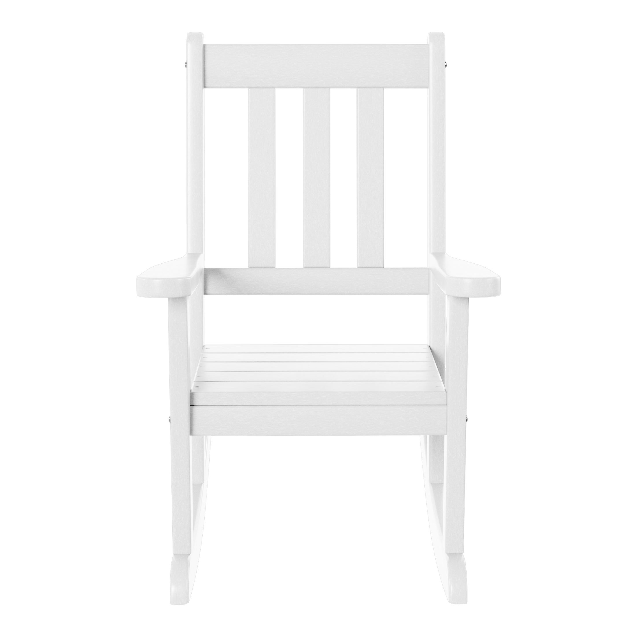 Tiny Terraces Kids Rocking Chair (Set of 2) White Seahawk Designs Kids Patio Rocking Chairs