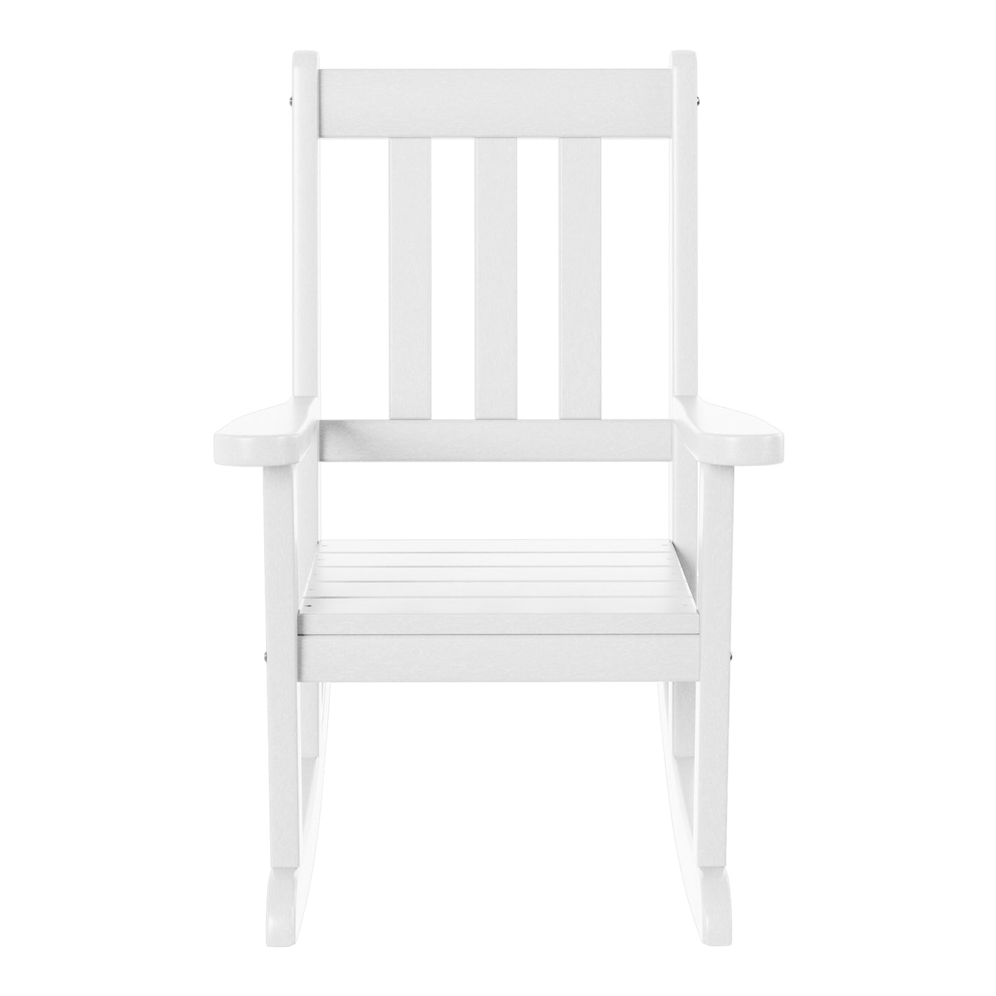 Tiny Terraces Kids Rocking Chair (Set of 2) White Seahawk Designs Kids Patio Rocking Chairs