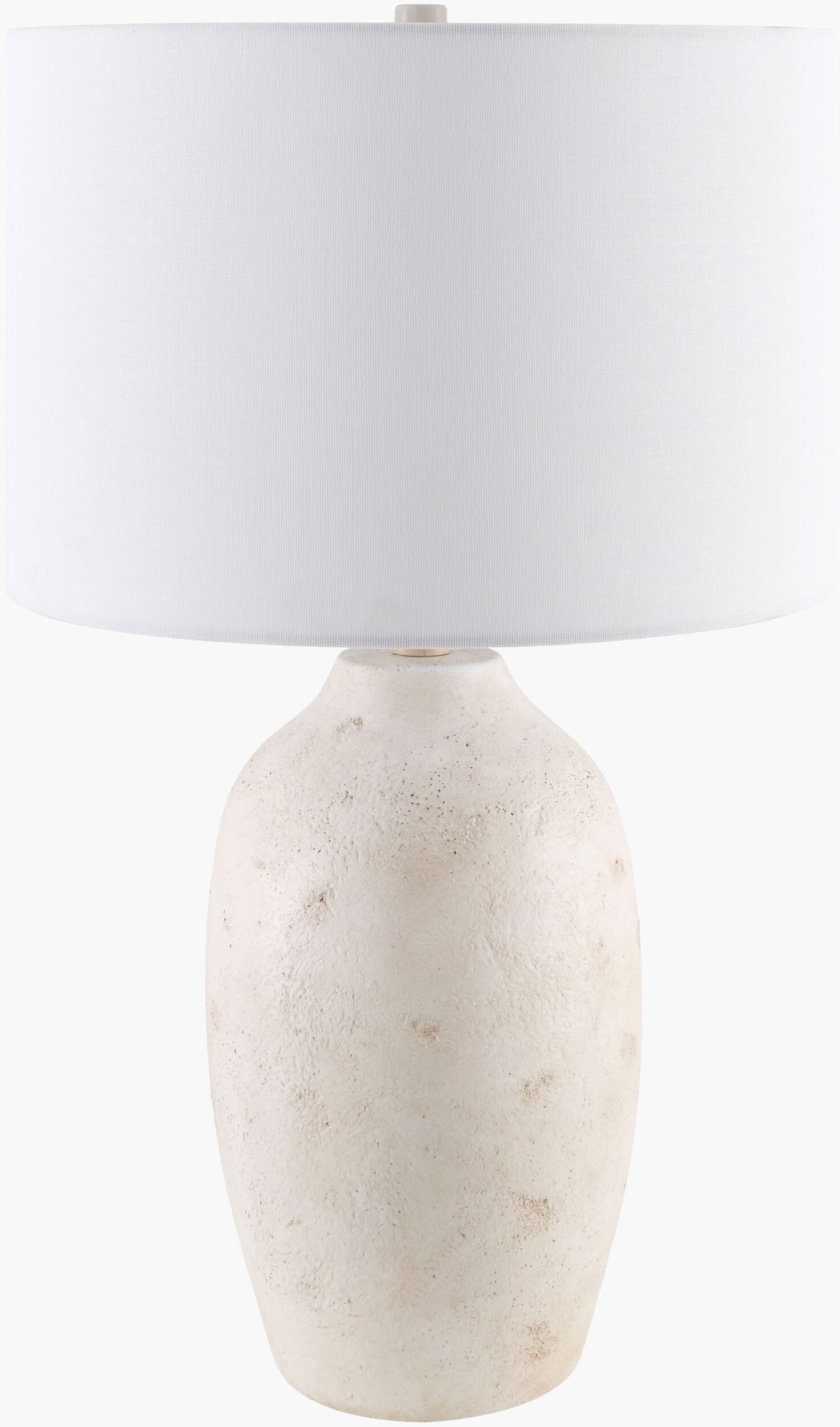Gasius Accent Table Lamp — White