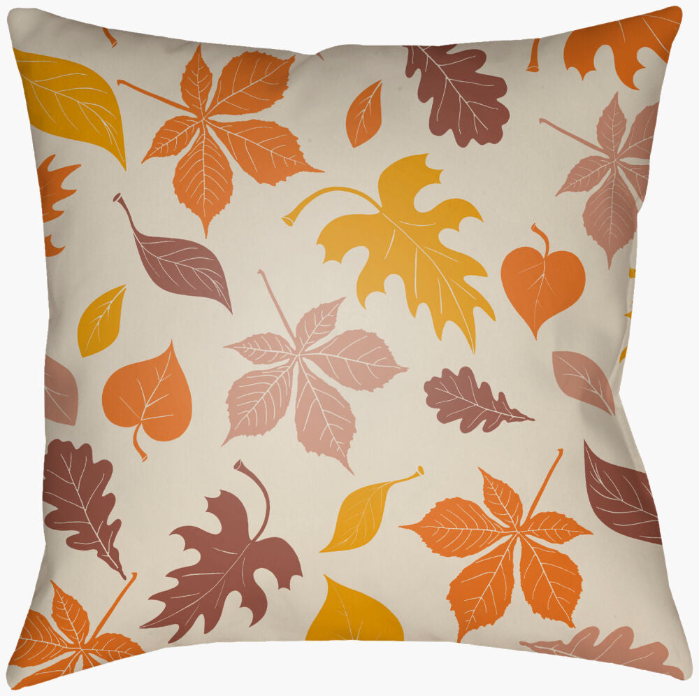 Gratitude Accent Pillow — Camel/Ivory