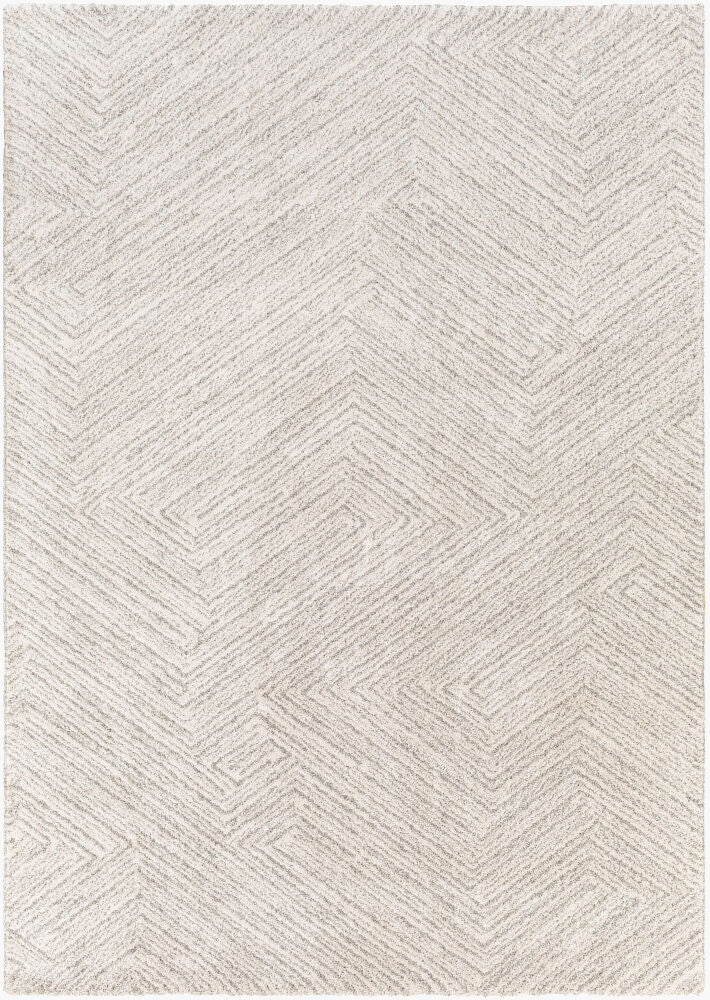 Gavic Machine Woven Rug — Charcoal/Cream