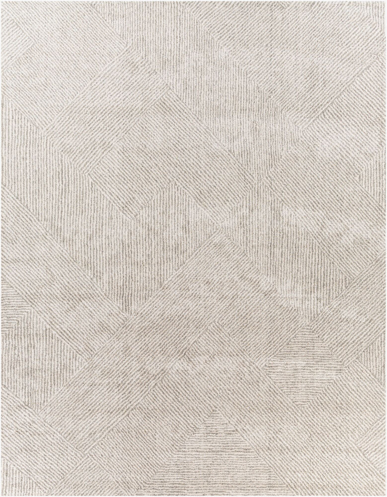 Gavic Machine Woven Rug — Charcoal/Cream