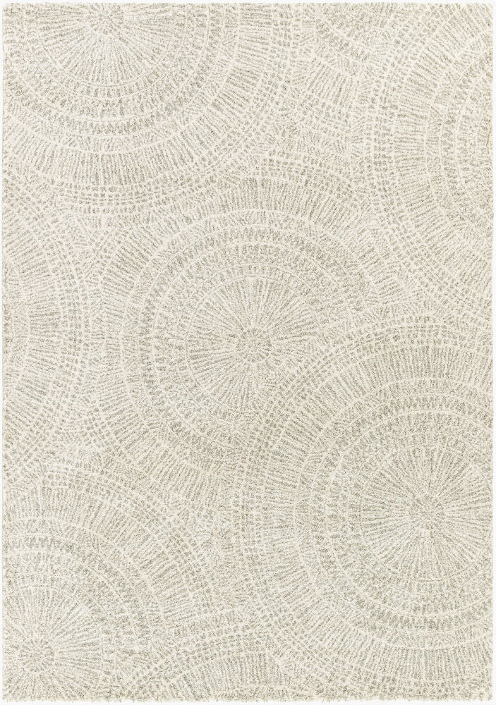 Gavic Machine Woven Rug — Charcoal/Cream