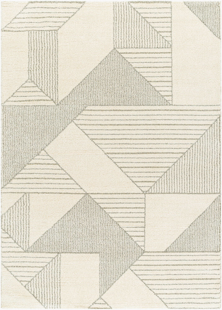 Gavic Machine Woven Rug — Ivory/Light Beige