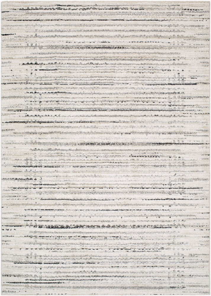 Gavic Machine Woven Rug — Black/Cream