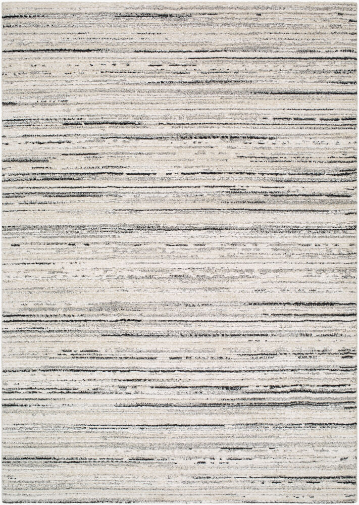 Gavic Machine Woven Rug — Black/Cream
