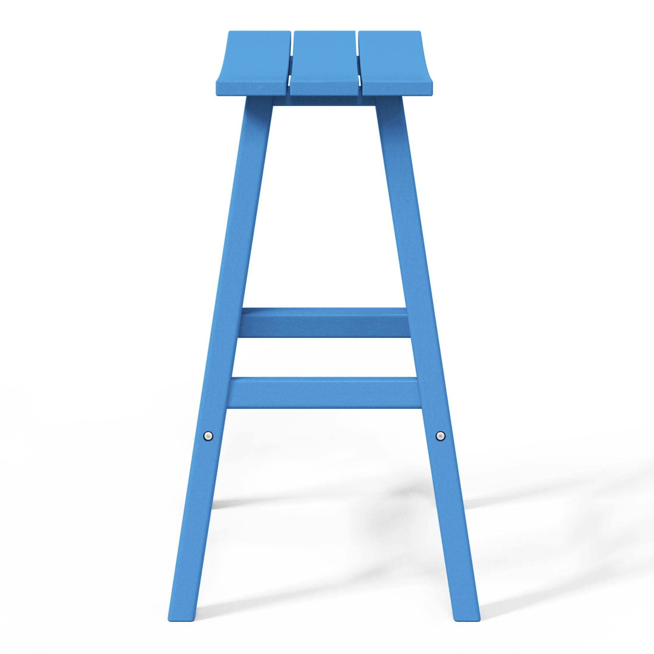 Stockholm All-Weather Outdoor Saddle Bar Stool (29" Height) Seahawk Designs Patio Bar & Counter Stools