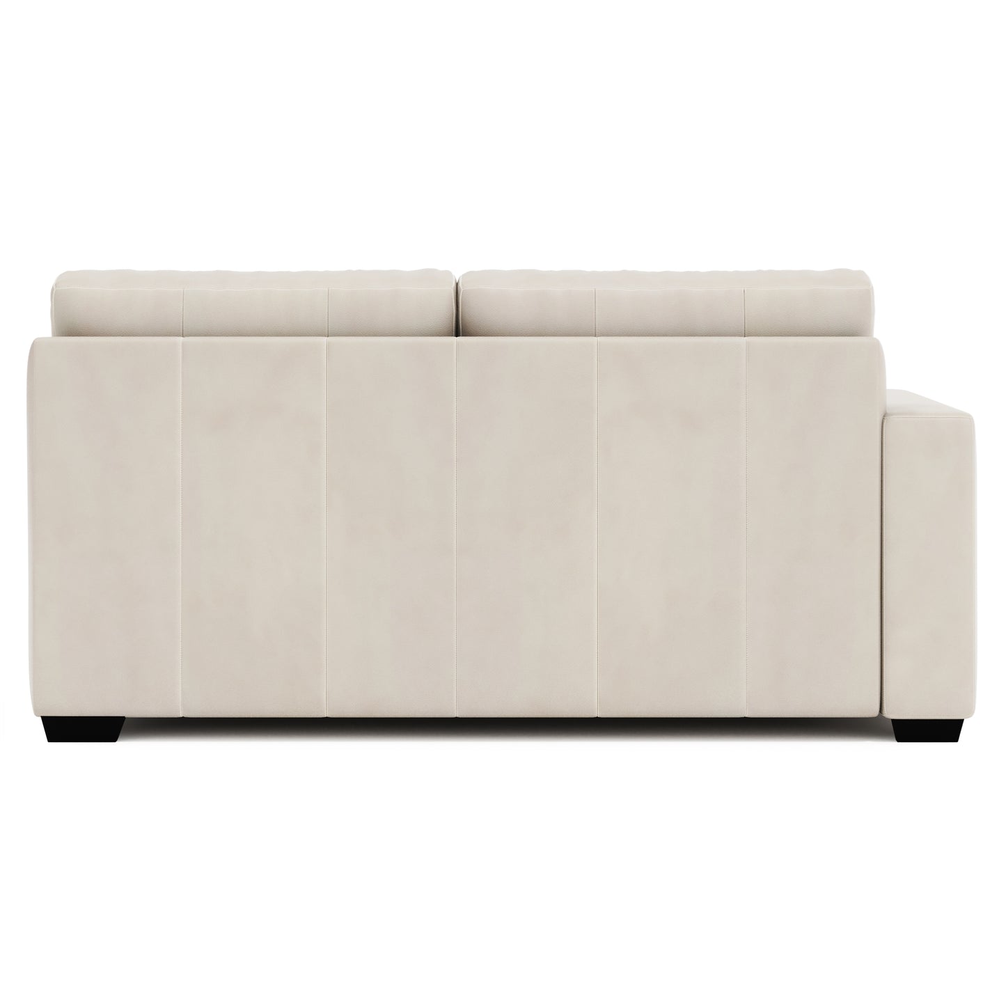 Dawkins Leather Left Arm Loveseat
