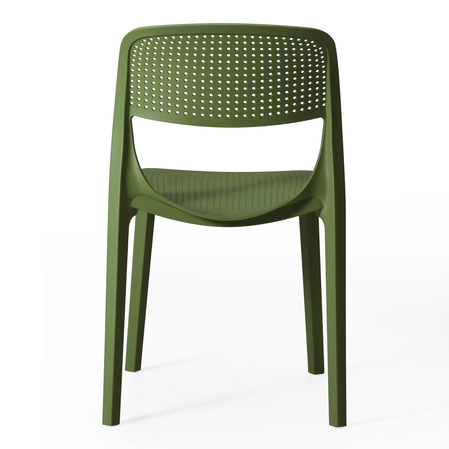 Polyform Stacking Dining Side Chair (Set of 2) Seahawk Designs Patio Dining Chairs