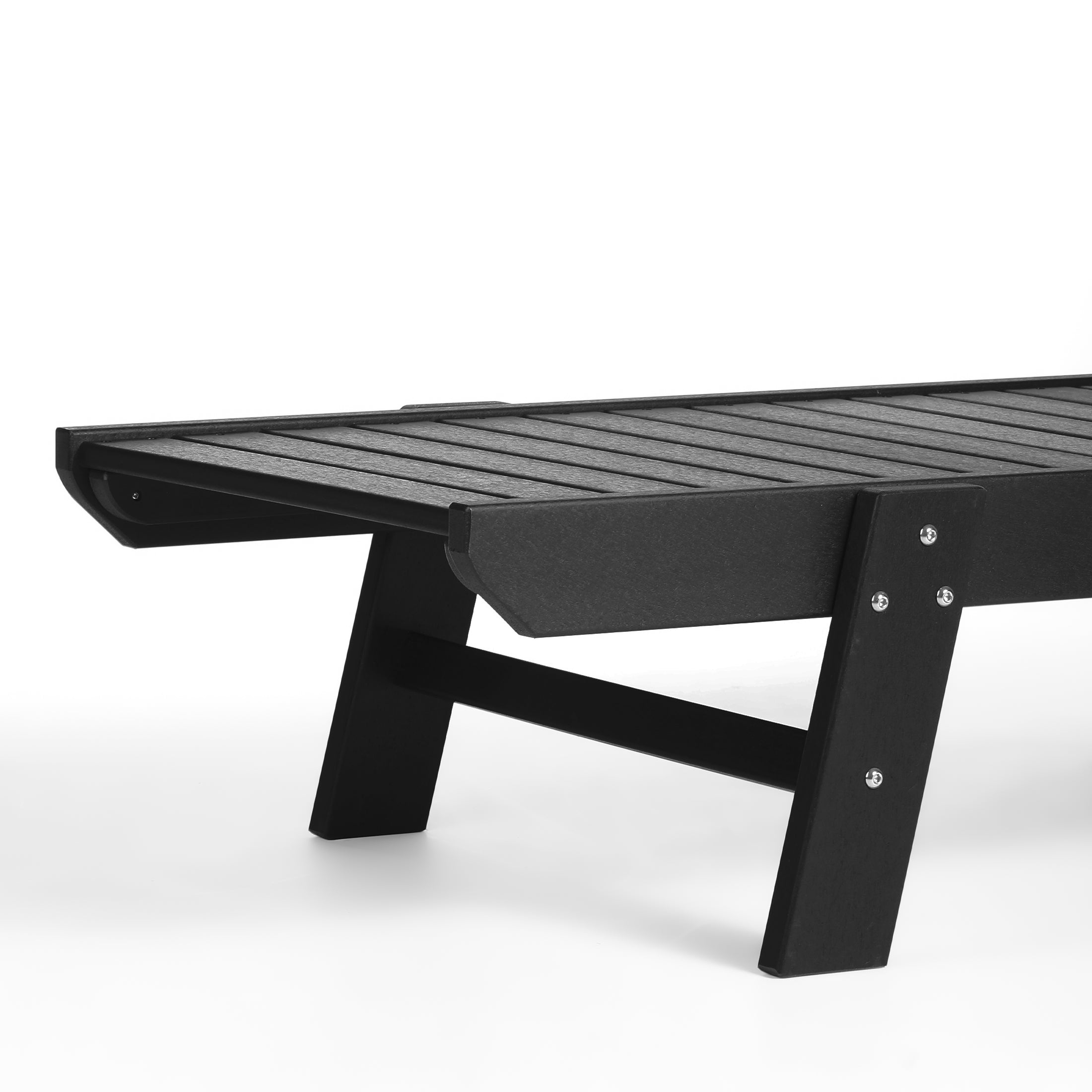 Santa Monica All-Weather Outdoor Reclining Sun Lounger with Arm Rests Seahawk Designs Patio Chaise Lounges