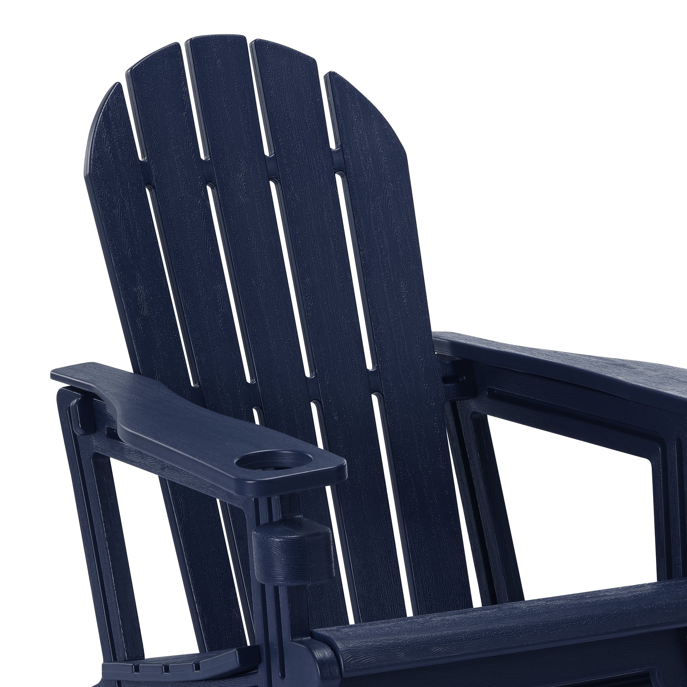 Snap'n Lock Adirondack Chair with Cupholder (No Tools or Hardware) Seahawk Designs Adirondack Chairs