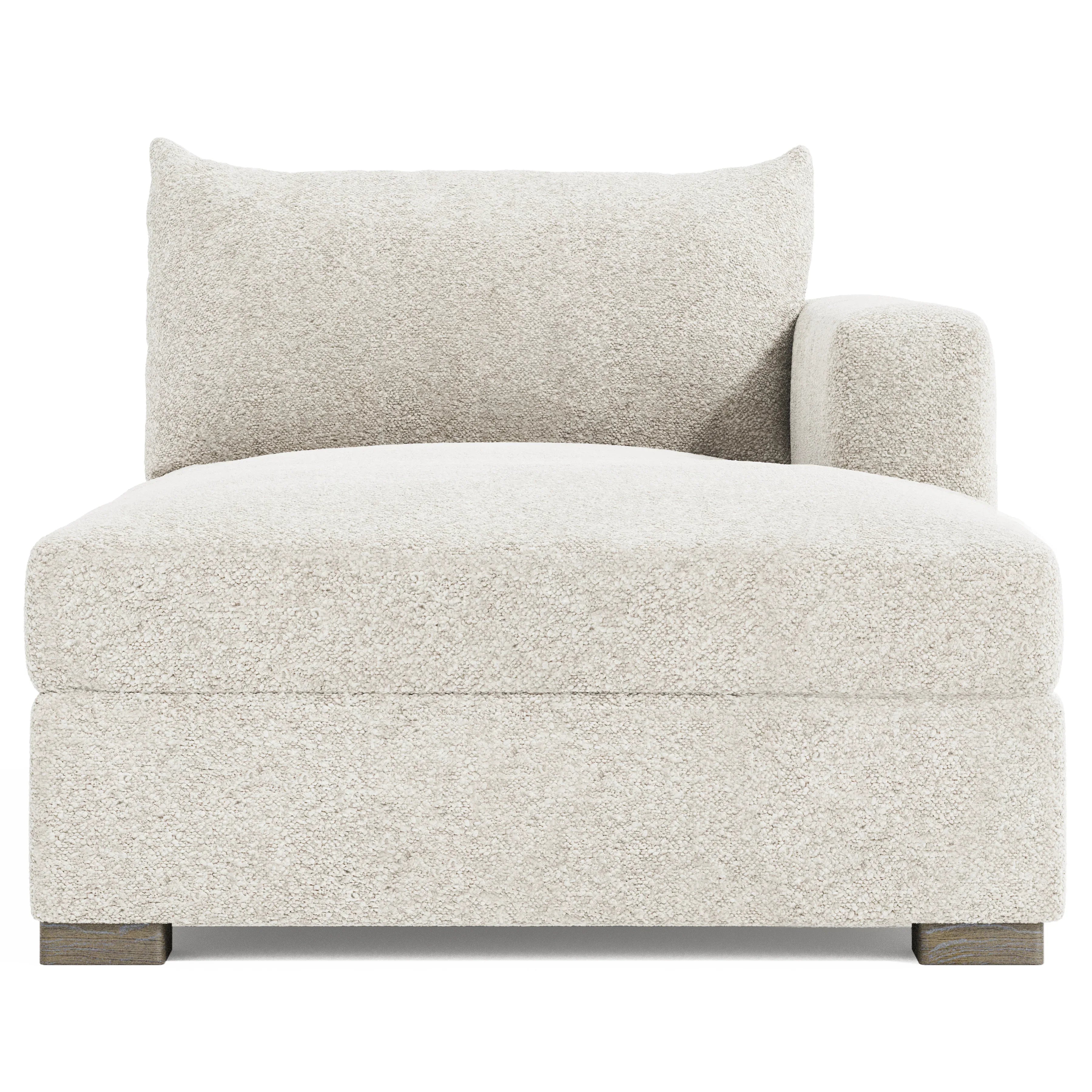 Helena Fabric Right Arm Chaise Bernhardt Interiors