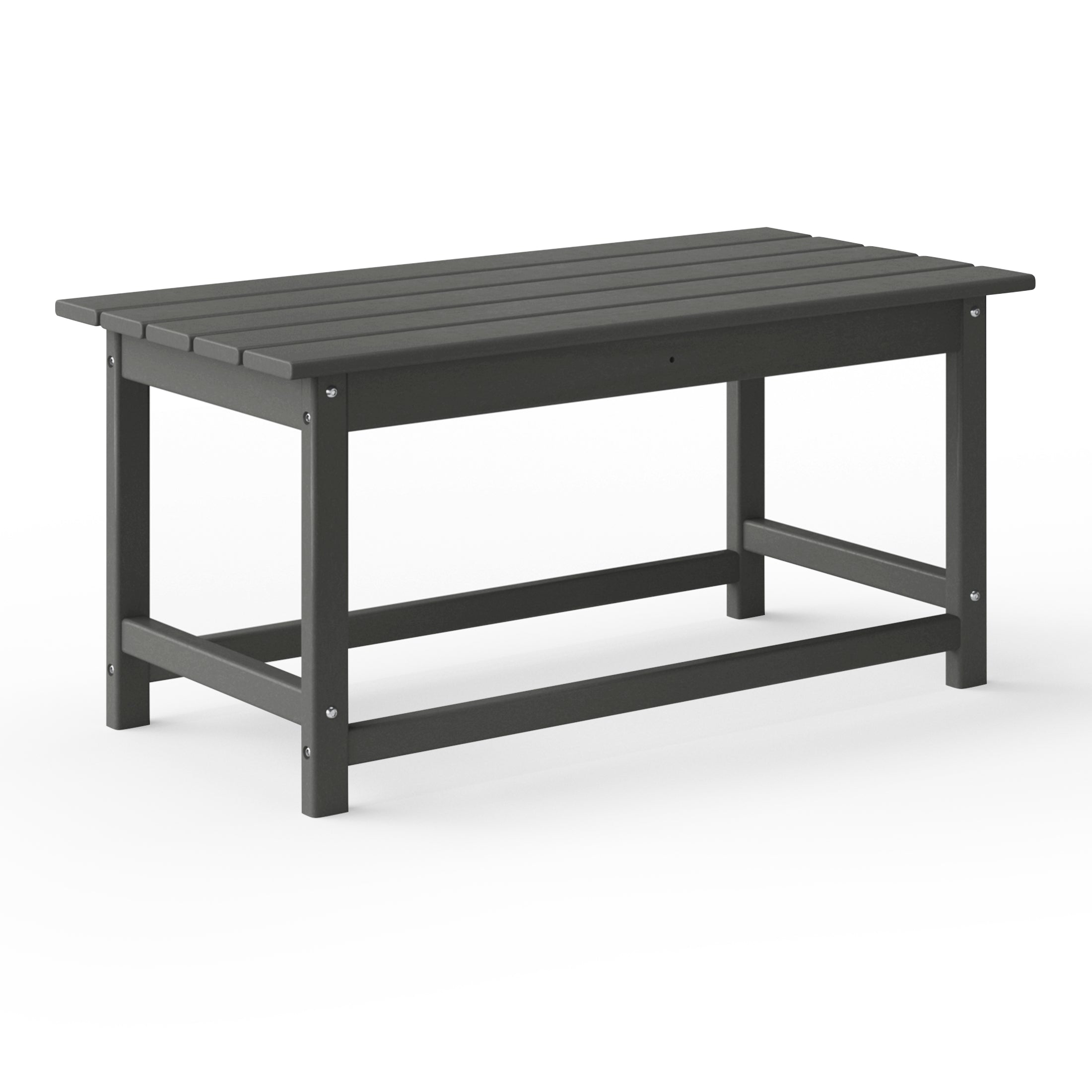Tuscany All-Weather Outdoor Coffee Table (35" Top) Gray Seahawk Designs Patio Coffee Tables