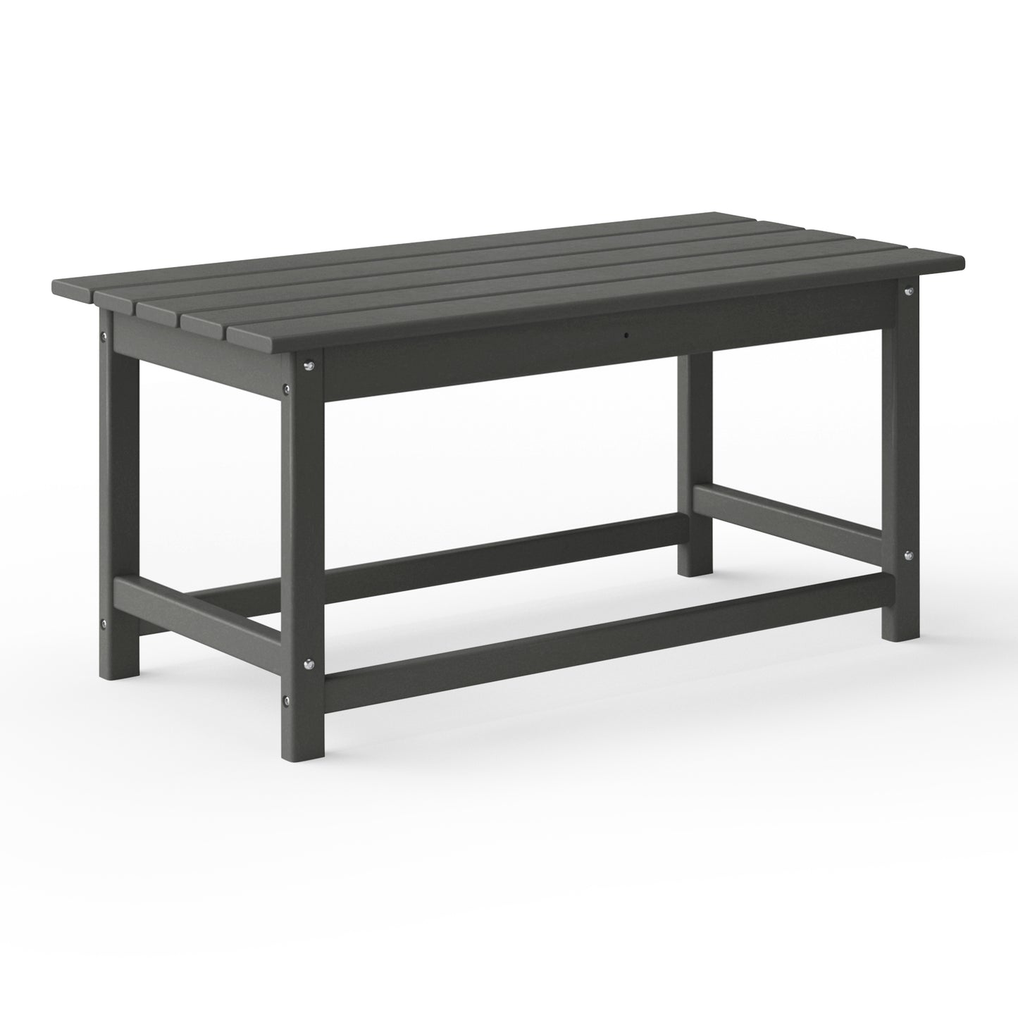 Tuscany All-Weather Outdoor Coffee Table (35" Top) Gray Seahawk Designs Patio Coffee Tables