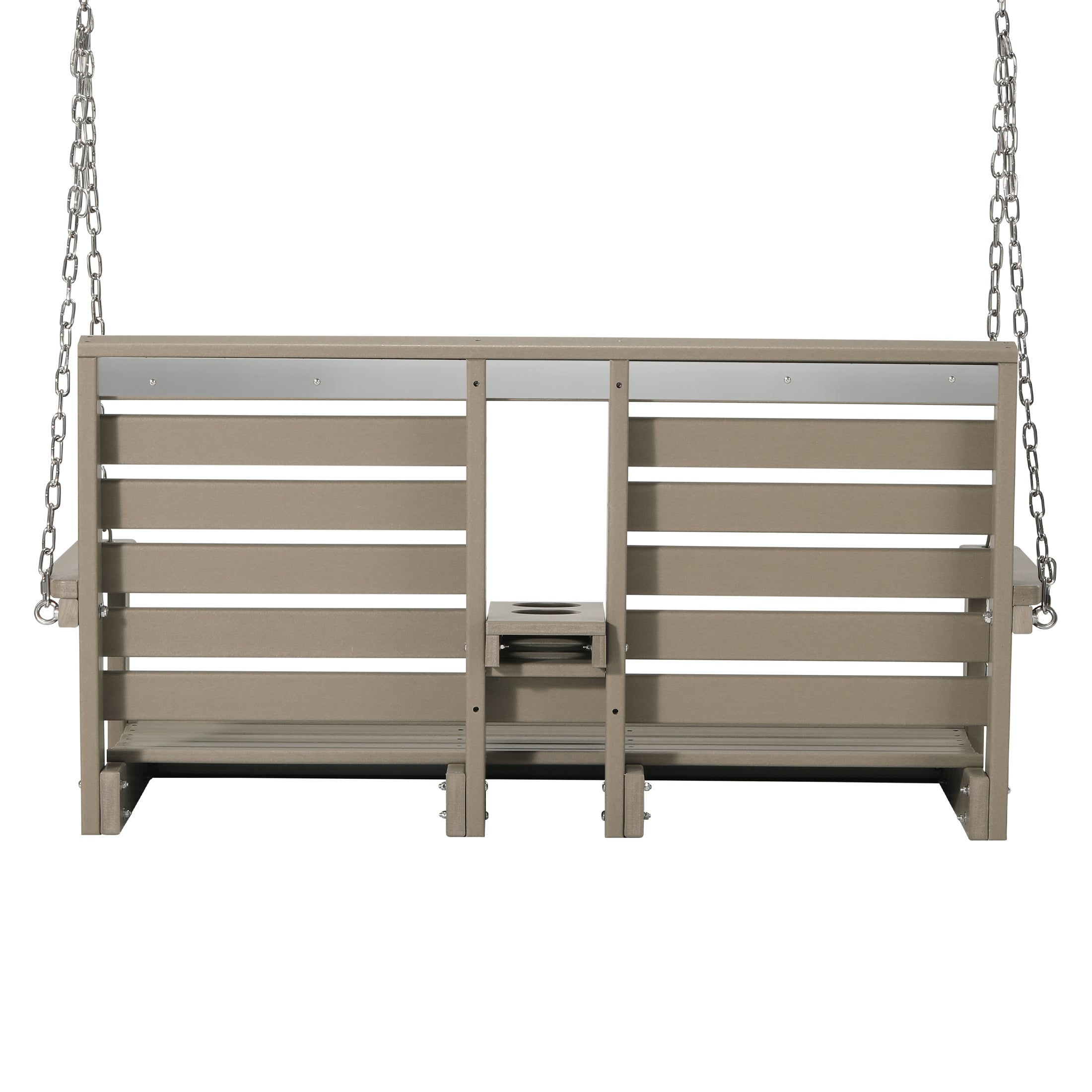 Charleston 54" Porch Swing with Folding Cup Holder Seahawk Designs Porch Swings