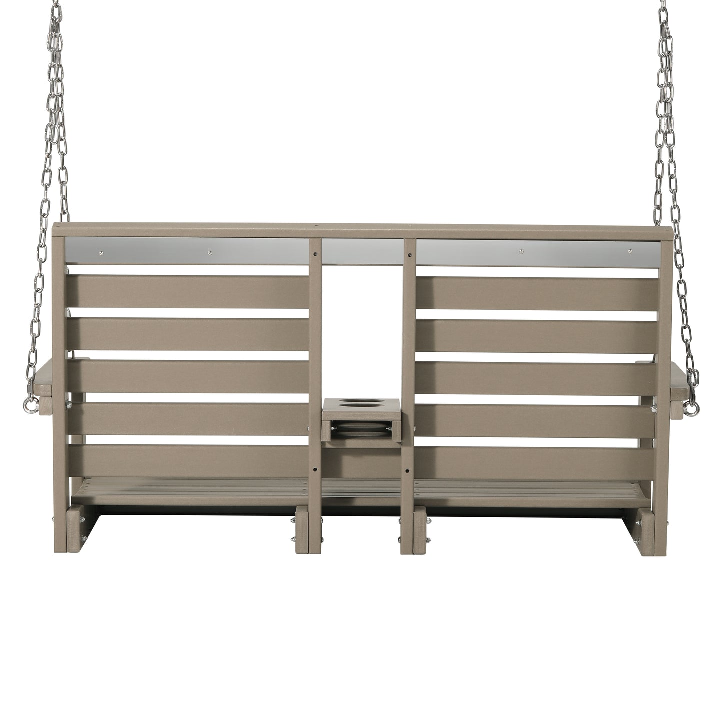 Charleston 54" Porch Swing with Folding Cup Holder Seahawk Designs Porch Swings