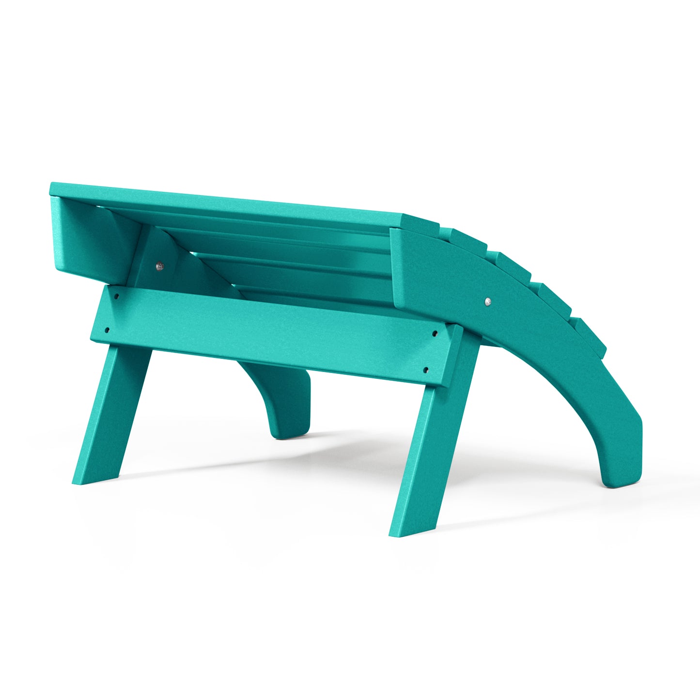 Westport All-Weather Outdoor Adirondack Folding Foot Rest/Ottoman Seahawk Designs Patio Ottomans