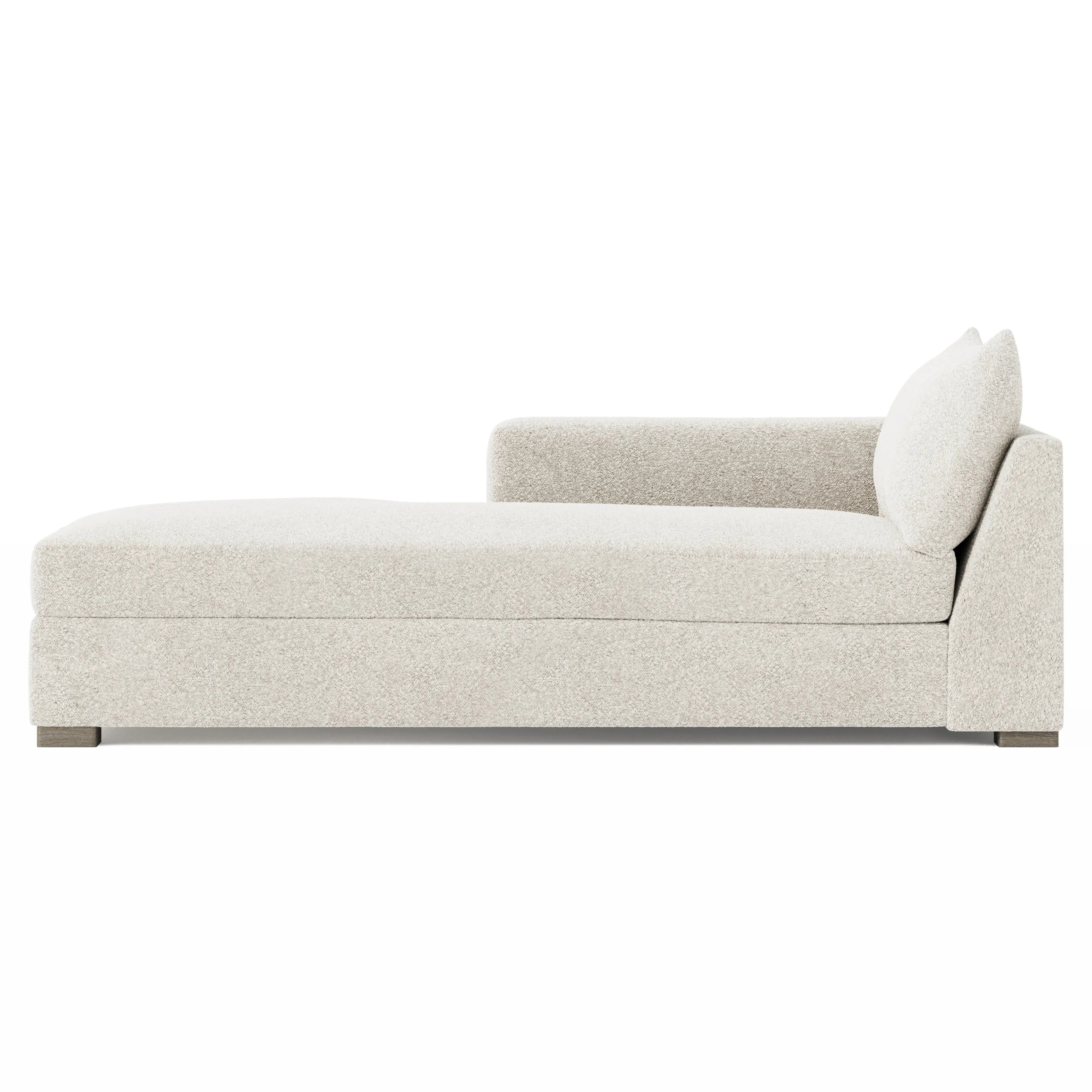 Helena Fabric Left Arm Chaise Bernhardt Interiors