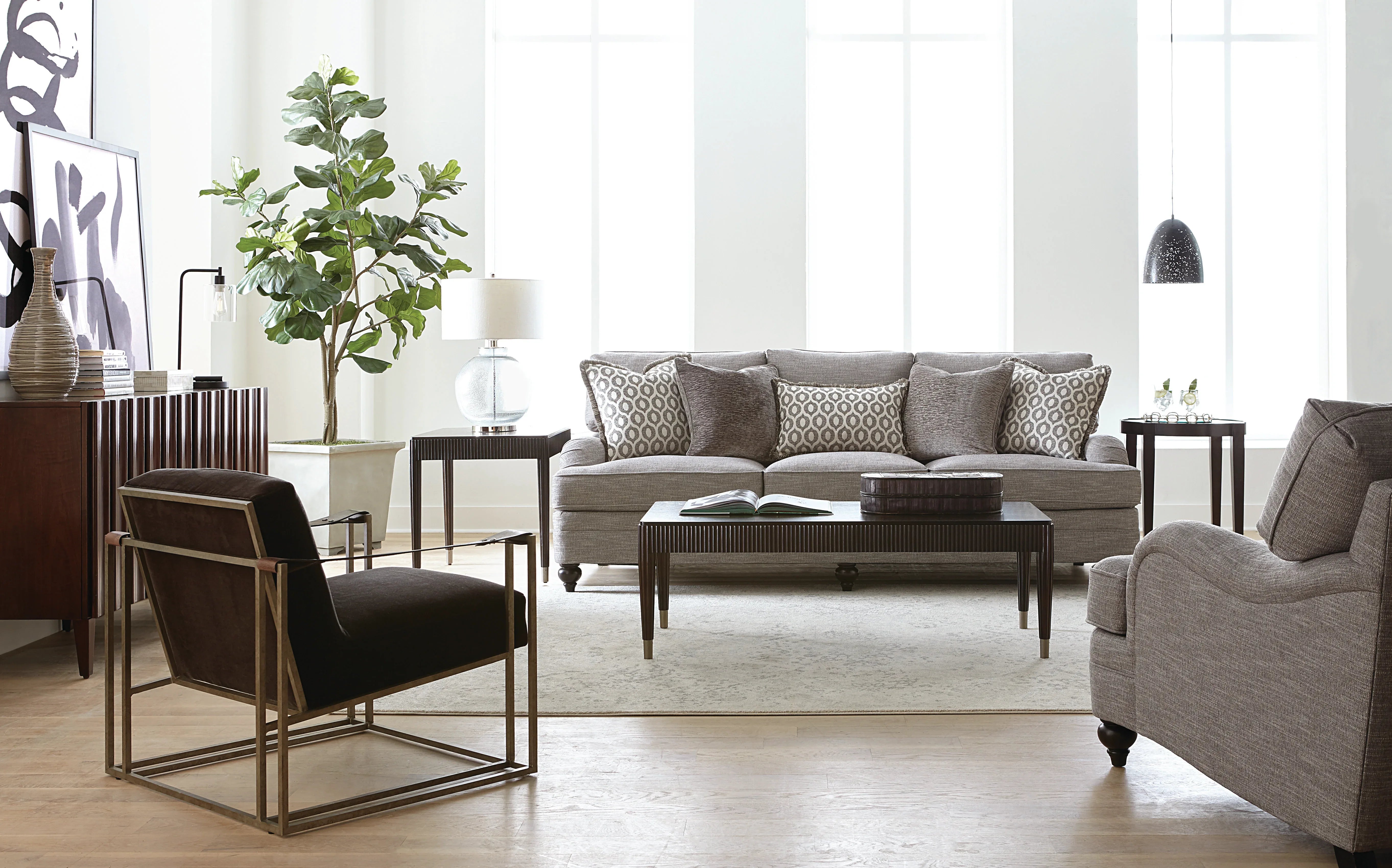 Dekker Fabric Chair Bernhardt Living