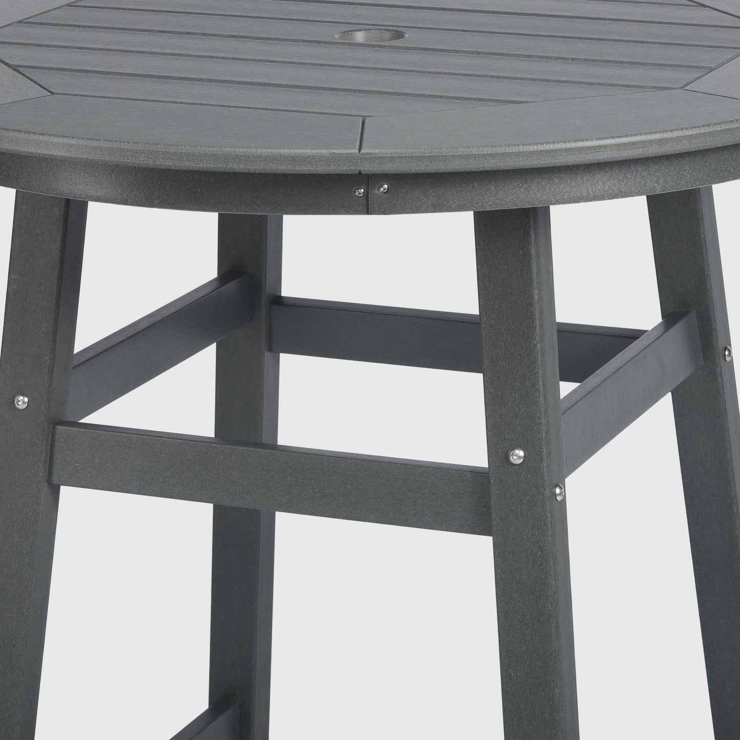 Stockholm All-Weather Outdoor 35" Round Counter Table (37" Height) Seahawk Designs Patio Bar Tables