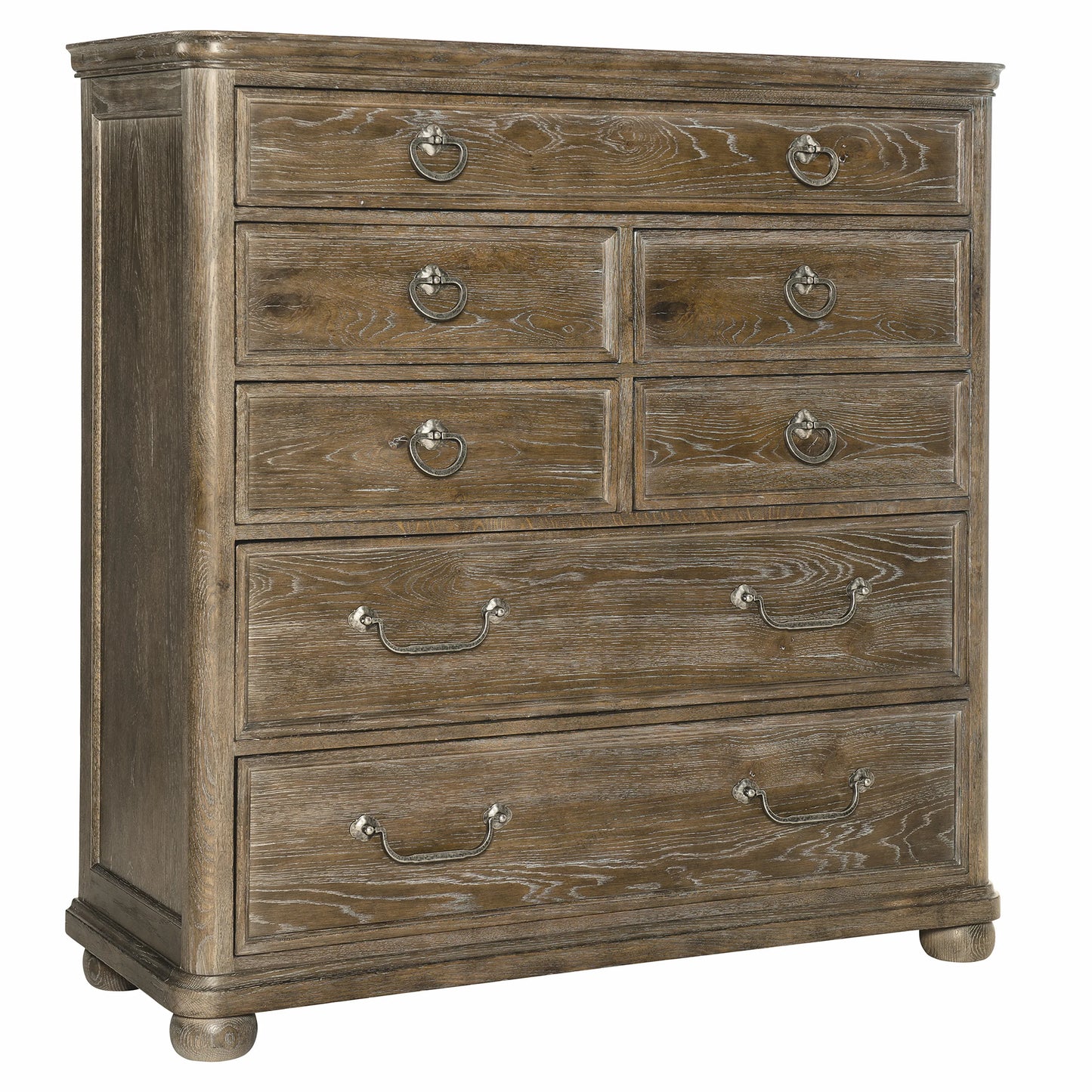 Rustic Patina Tall Drawer Chest Bernhardt