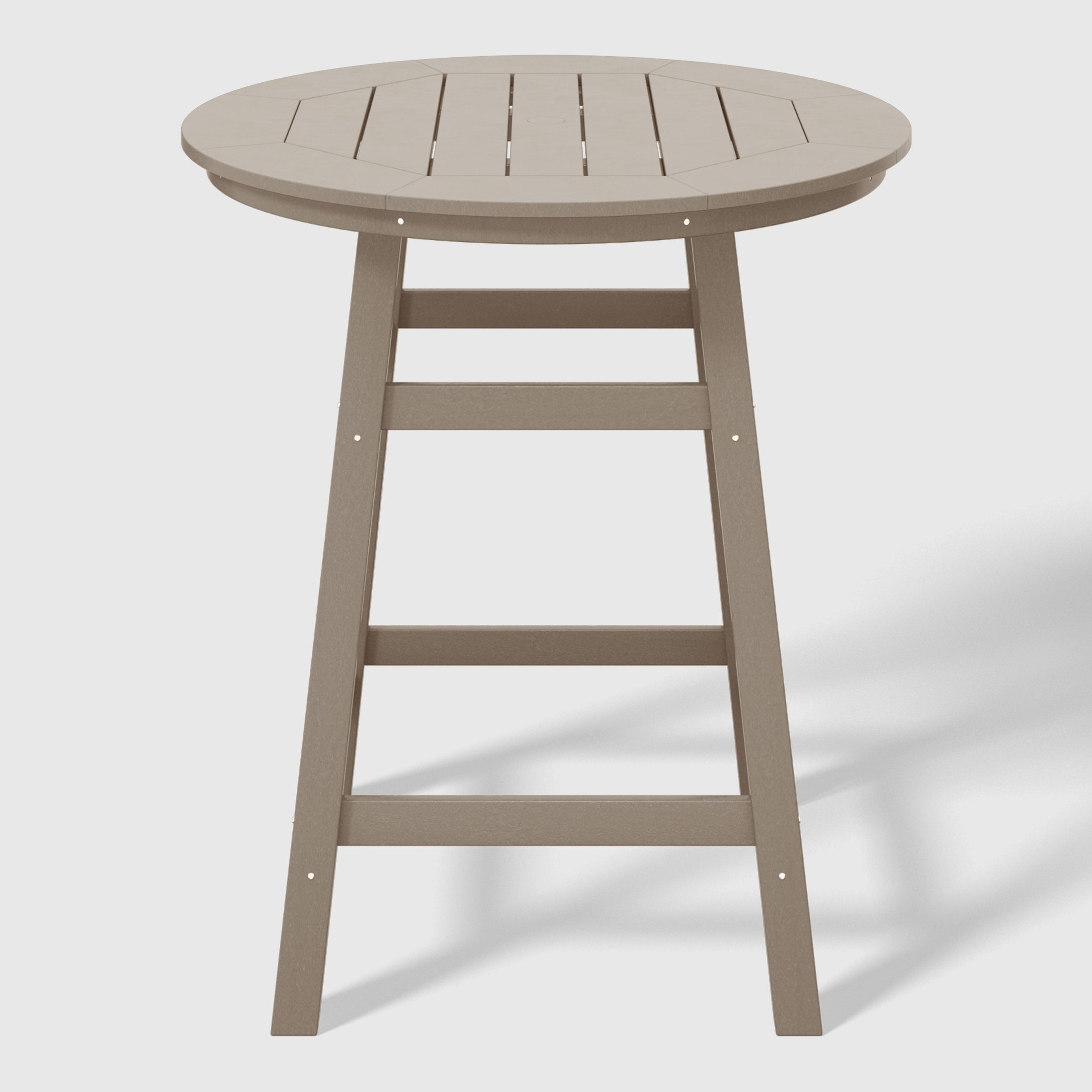 Stockholm All-Weather Outdoor 35" Round Counter Table (37" Height) Seahawk Designs Patio Bar Tables