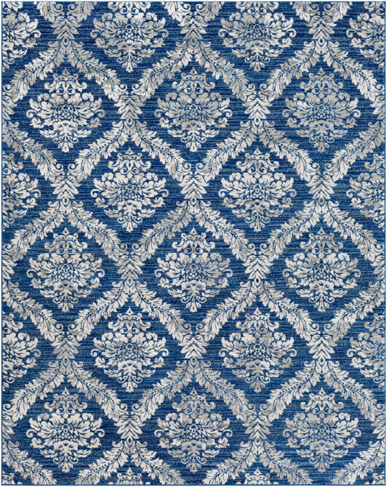 Harput Machine Woven Rug — Charcoal/Light Beige