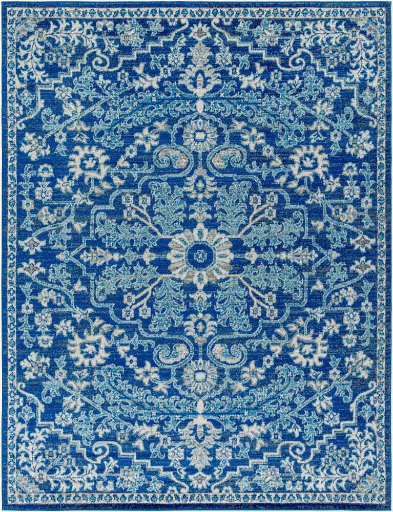 Harput Machine Woven Rug — Light Beige/Medium Gray