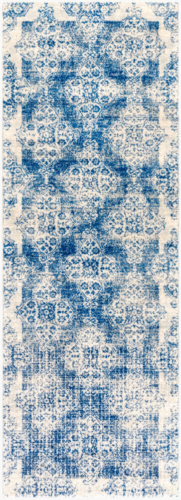 Harput Machine Woven Rug — Light Beige/Medium Gray