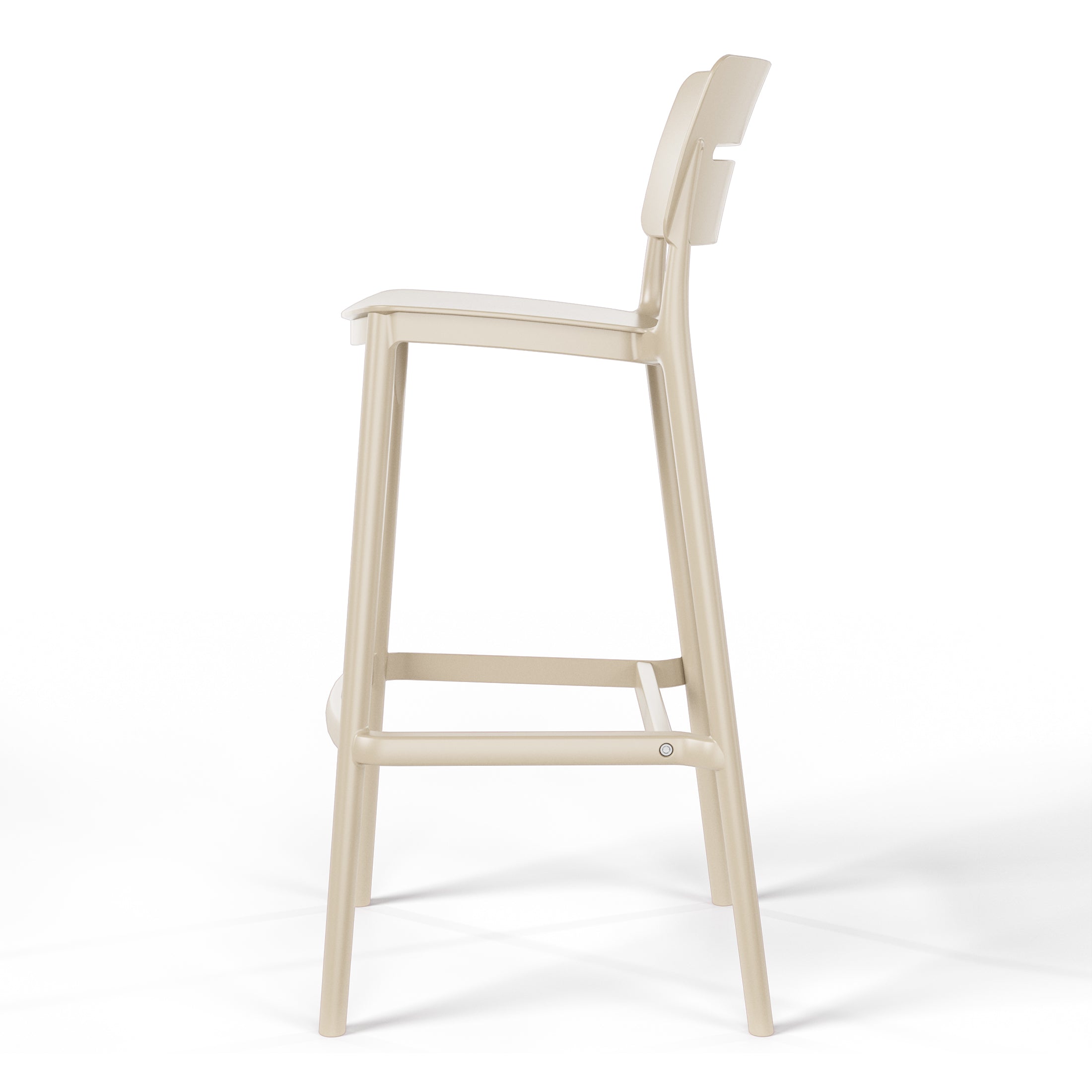 Polyform 29.5" Bar Stool (Set of 2) Seahawk Designs Patio Bar & Counter Stools