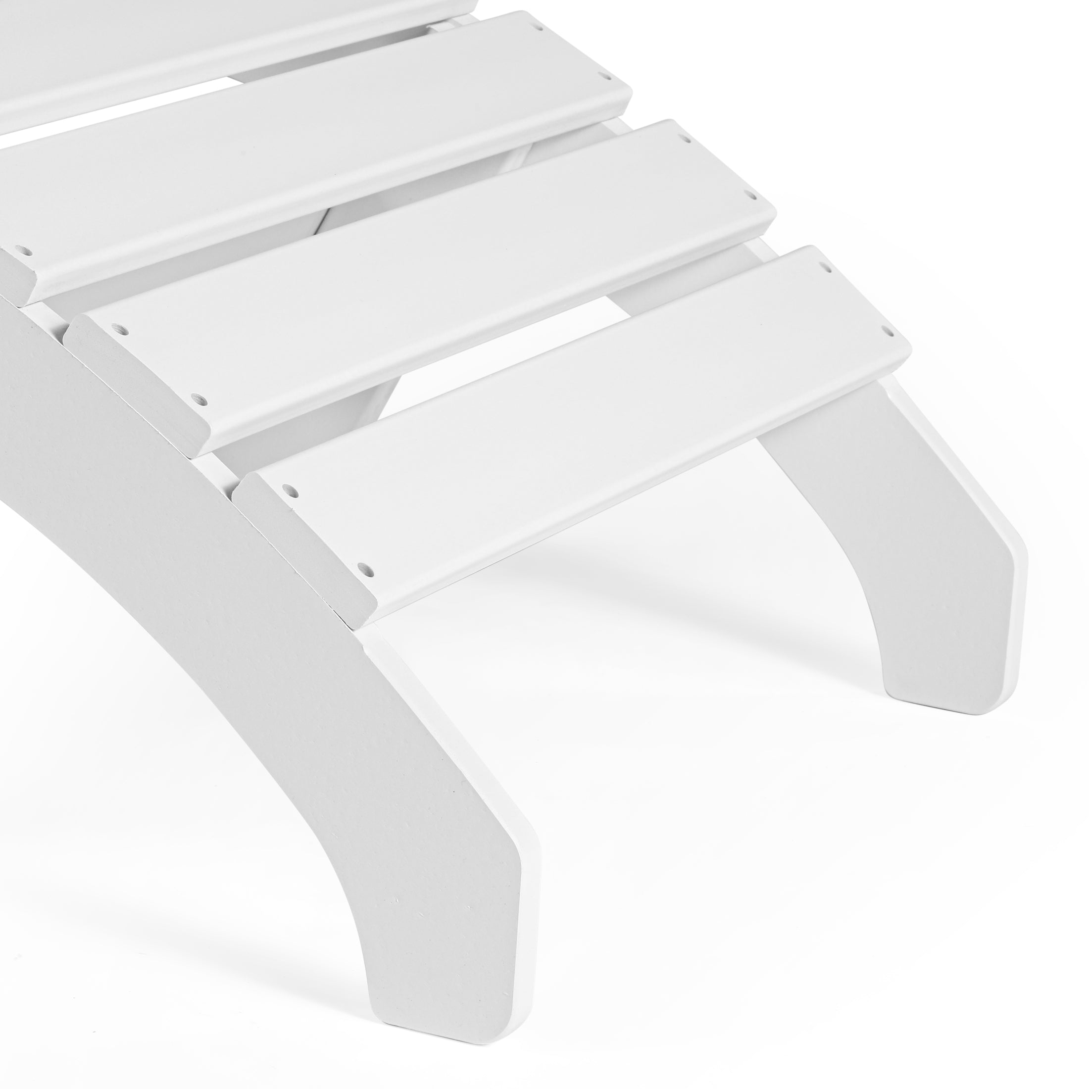 Westport All-Weather Outdoor Adirondack Folding Foot Rest/Ottoman Seahawk Designs Patio Ottomans